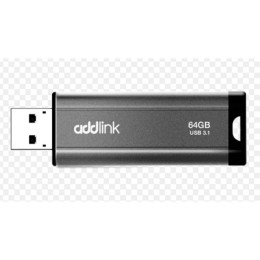 USB флеш накопичувач AddLink 64GB U65 Gray USB 3.1 (ad64GBU65G3) фото 1