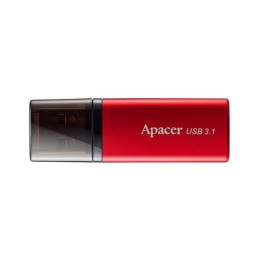 USB флеш накопичувач Apacer 128GB AH25B Black USB 3.1 (AP128GAH25BB-1) фото 1