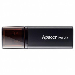USB флеш накопичувач Apacer 32GB AH25B Black USB 3.1 (AP32GAH25BB-1) фото 1
