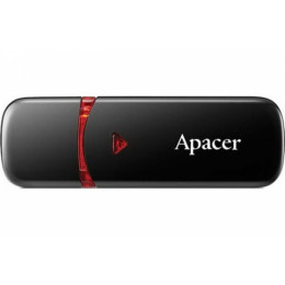 USB флеш накопичувач Apacer 32GB AH333 Black USB 2.0 (AP32GAH333B-1) фото 1
