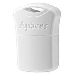 USB флеш накопичувач Apacer 64GB AH116 White USB 2.0 (AP64GAH116W-1) фото 1