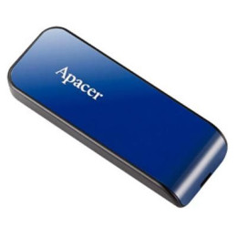 USB флеш накопичувач Apacer 64GB AH334 blue USB 2.0 (AP64GAH334U-1) фото 2
