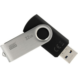 USB флеш накопичувач GOODRAM 32GB UTS2 (Twister) Black USB 2.0 (UTS2-0320K0R11) фото 1