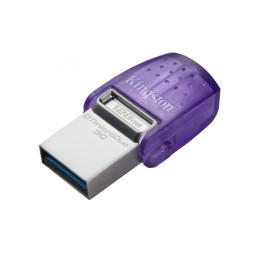 USB флеш накопичувач Kingston 128GB DataTraveler microDuo 3C USB 3.2/Type C (DTDUO3CG3/128GB) фото 2
