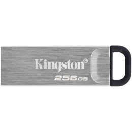 USB флеш накопитель Kingston 256GB DT Kyson Silver/Black USB 3.2 (DTKN/256GB) фото 1