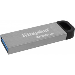 USB флеш накопитель Kingston 256GB DT Kyson Silver/Black USB 3.2 (DTKN/256GB) фото 2