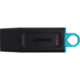 USB флеш накопитель Kingston 64GB DataTraveler Exodia Black/Teal USB 3.2 (DTX/64GB) фото 1