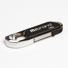 USB флеш накопитель Mibrand 16GB Aligator Black USB 2.0 (MI2.0/AL16U7B) фото 1