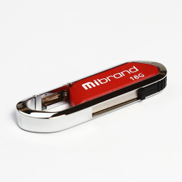 USB флеш накопичувач Mibrand 16GB Aligator Red USB 2.0 (MI2.0/AL16U7DR) фото 1