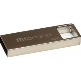 USB флеш накопитель Mibrand 16GB Shark Silver USB 2.0 (MI2.0/SH16U4S) фото 1