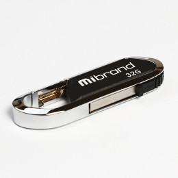 USB флеш накопичувач Mibrand 32GB Aligator Black USB 2.0 (MI2.0/AL32U7B) фото 1