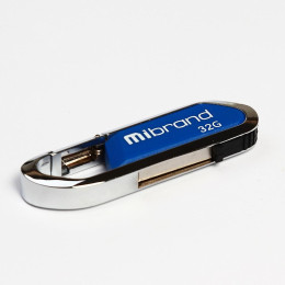 USB флеш накопичувач Mibrand 32GB Aligator Blue USB 2.0 (MI2.0/AL32U7U) фото 1