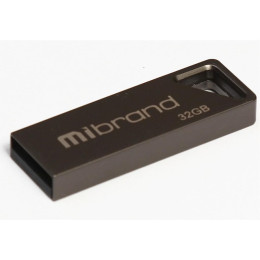 USB флеш накопичувач Mibrand 32GB Stingray Grey USB 2.0 (MI2.0/ST32U5G) фото 1