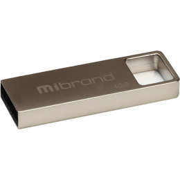 USB флеш накопитель Mibrand 4GB Shark Silver USB 2.0 (MI2.0/SH4U4S) фото 1