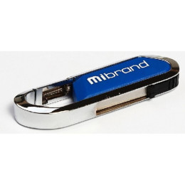 USB флеш накопичувач Mibrand 64GB Aligator Blue USB 2.0 (MI2.0/AL64U7U) фото 1