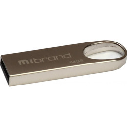 USB флеш накопичувач Mibrand 64GB Irbis Silver USB 2.0 (MI2.0/IR64U3S) фото 1