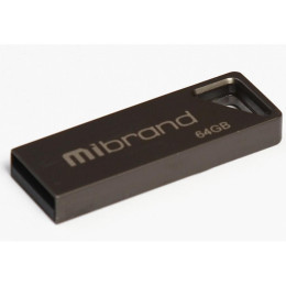USB флеш накопичувач Mibrand 64GB Stingray Grey USB 2.0 (MI2.0/ST64U5G) фото 1