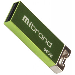 USB флеш накопичувач Mibrand 64GB Сhameleon Light Green USB 2.0 (MI2.0/CH64U6LG) фото 1