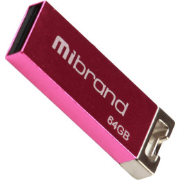 USB флеш накопичувач Mibrand 64GB Сhameleon Pink USB 2.0 (MI2.0/CH64U6P) фото 1