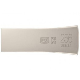 USB флеш накопичувач Samsung 256GB Bar Plus Silver USB 3.1 (MUF-256BE3/APC) фото 2