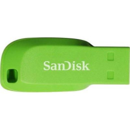 USB флеш накопичувач SanDisk 16GB Cruzer Blade Green USB 2.0 (SDCZ50C-016G-B35GE) фото 1