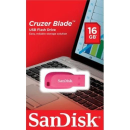 USB флеш накопичувач SanDisk 16GB Cruzer Blade Pink USB 2.0 (SDCZ50C-016G-B35PE) фото 2
