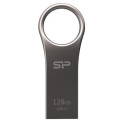 USB флеш накопитель Silicon Power 128GB Jewel J80 Titanium USB 3.0 (SP128GBUF3J80V1T)