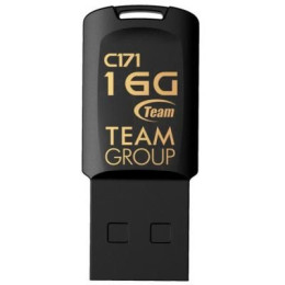 USB флеш накопичувач Team 16GB C171 Black USB 2.0 (TC17116GB01) фото 1