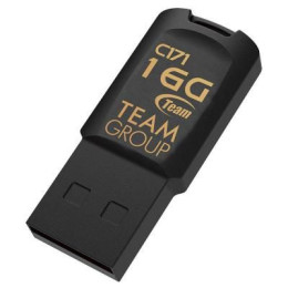 USB флеш накопичувач Team 16GB C171 Black USB 2.0 (TC17116GB01) фото 2