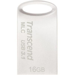 USB флеш накопичувач Transcend 16GB JetFlash 720 Silver Plating USB 3.1 (TS16GJF720S) фото 1