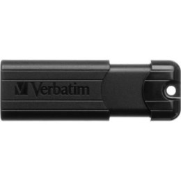 USB флеш накопичувач Verbatim 128GB PinStripe Black USB 3.0 (49319) фото 1