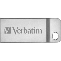 USB флеш накопичувач Verbatim 64GB Metal Executive Silver USB 2.0 (98750) фото 1