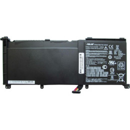Акумулятор для ноутбука ASUS UX501 C41N1416, 3800mAh (60Wh), 4cell, 15.2V, Li-Pol, чорна (A47300) фото 1