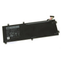 Акумулятор для ноутбука Dell XPS 15-9550 (short) RRCGW, 56Wh (4666mAh), 3cell, 11.4V, Li-(A47375)