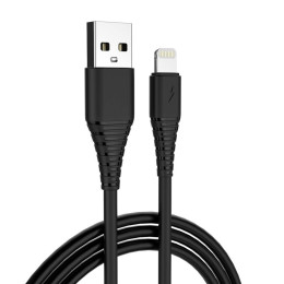 Дата кабель ColorWay USB 2.0 AM to Lightning 1.0m black (CW-CBUL024-BK) фото 1