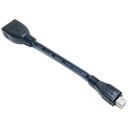Дата кабель OTG USB 2.0 AF to Micro 5P 0.1m Extradigital (KBO1623) фото 1