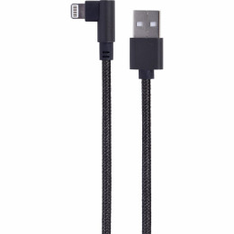 Дата кабель USB 2.0 AM to Lightning 0.2m corner Cablexpert (CC-USB2-AMLML-0.2M) фото 1