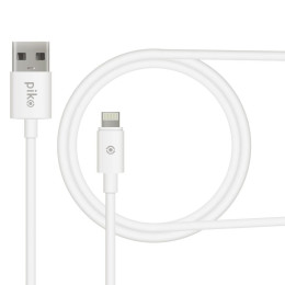 Дата кабель USB 2.0 AM to Lightning 0.2m white Piko (1283126493836) фото 1