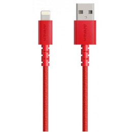 Дата кабелю USB 2.0 AM to Lightning 0.9m Select+ Red Anker (A8012H91) фото 1
