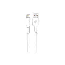 Дата кабель USB 2.0 AM to Lightning 1.0m AR12 3A white Armorstandart (ARM59531) фото 1