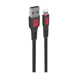 Дата кабель USB 2.0 AM to Lightning 1.0m AR15 2.4A black Armorstandart (ARM59537) фото 1