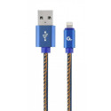 Дата кабелю USB 2.0 AM to Lightning 1.0m Cablexpert (CC-USB2J-AMLM-1M-BL)