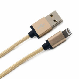 Дата кабель USB 2.0 AM to Lightning 1.0m Extradigital (KBA1661) фото 1