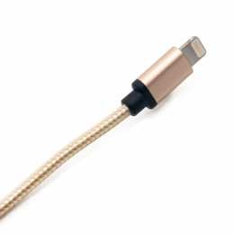 Дата кабель USB 2.0 AM to Lightning 1.0m Extradigital (KBA1661) фото 2