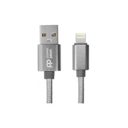 Дата кабель USB 2.0 AM to Lightning 1.0m PowerPlant (CA912322) фото 1