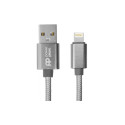 Дата кабелю USB 2.0 AM to Lightning 1.0m PowerPlant (CA912322)