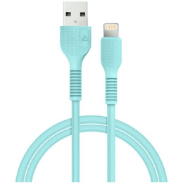 Дата кабель USB 2.0 AM to Lightning 1.2m AL-CBCOLOR-L1MT Mint ACCLAB (1283126518195) фото 1