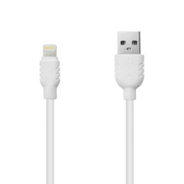 Дата кабель USB 2.0 AM to Lightning 1.2m white Piko (1283126496165) фото 1