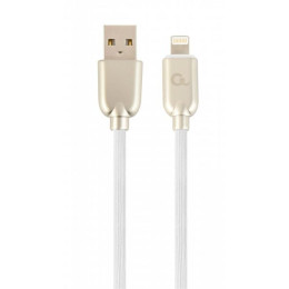 Дата кабель USB 2.0 AM to Lightning 2.0m Cablexpert (CC-USB2R-AMLM-2M-W) фото 1