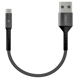 Дата кабель USB 2.0 AM to Micro 5P 0.2m Intaleo (1283126495632) фото 1